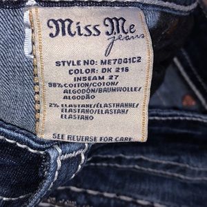 Miss me jeans